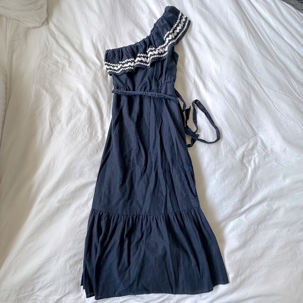 J Crew one shoulder dress